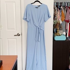Baby blue ASOS jumpsuit